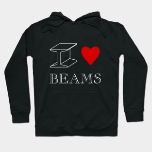 I love Beams engineer's Hoodie